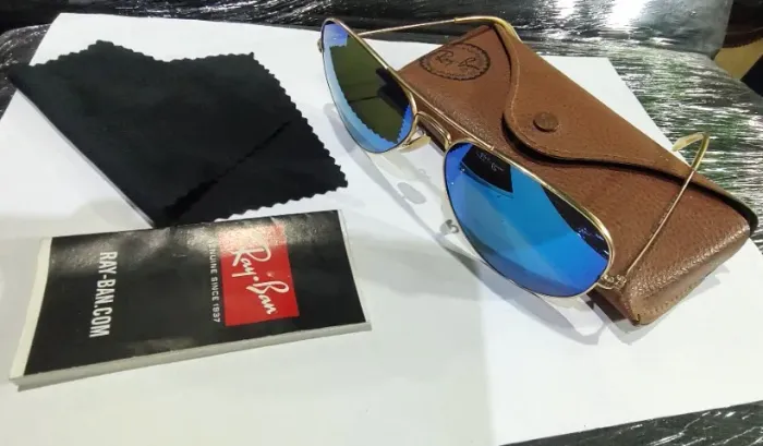 Óculos de sol Ray Ban Aviator flash lenses