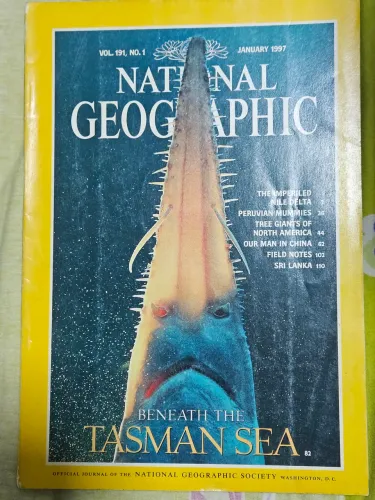 Revista National Geographic (edição em ingles) January 1997