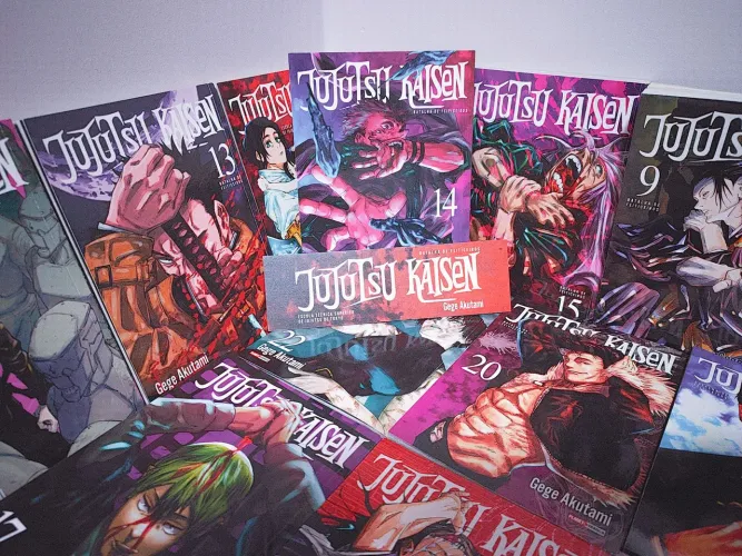 Coleção Jujutsu Kaisen - Mangá - Volumes - 9 até 15