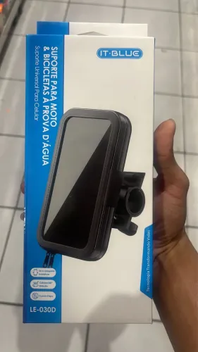 Suporte para celular prova d?água moto ou bike (transporte para passeio ou trabalho)