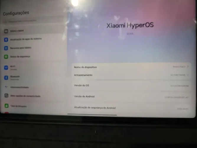 Tablet redimi pad 2 na caixa