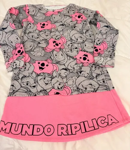 Vestido Infantil Mundo Ripilica - Conforto e Estilo Divertido! ?