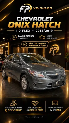 Chevrolet Onix JOY Hatch 1.0 8V Flex Mec. 4P 2019