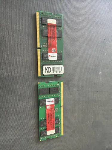 Par de Memória Ram Notebook Ddr4 2x16gb 3200mhz Keepdata Kd32s22/16g