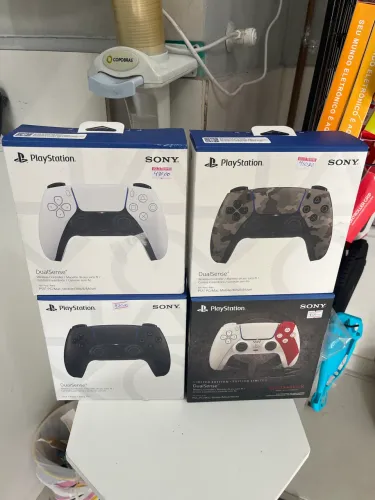 Controles ps5 novos e lacrados