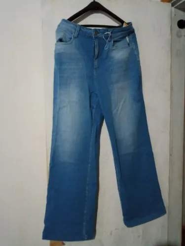 Calça Jeans Wide Leg Sawary 44