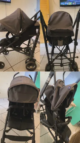 Carrinho estilo guarda chuva