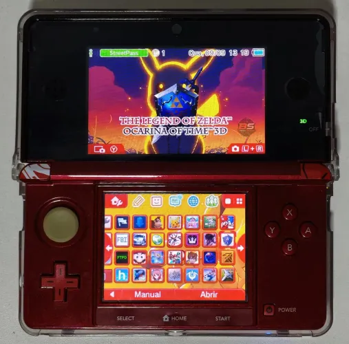 Nintendo 3DS ( Desbloqueado) / capa de proteção personalizada / Com garantia da Loja
