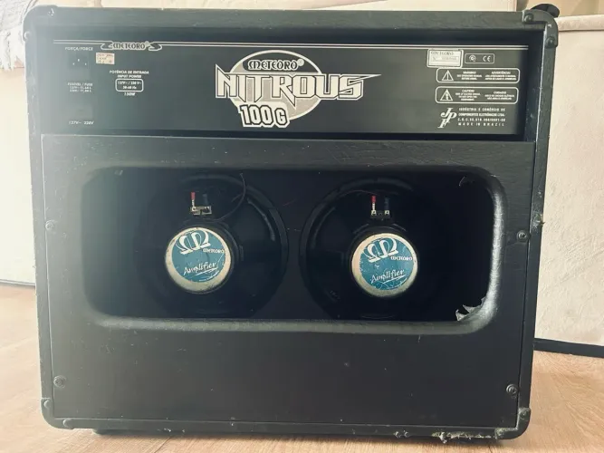 Amplificador Meteoro Nitrous GS 100G - Guitarra - Revisado - Pronto pra Tocar
