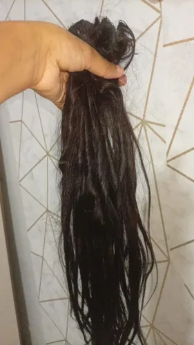Cabelo mega hair humano brasileiro