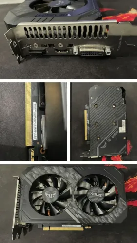 Placa de Vídeo Asus NVIDIA GeForce GTX 1650, 4GB, GDDR6