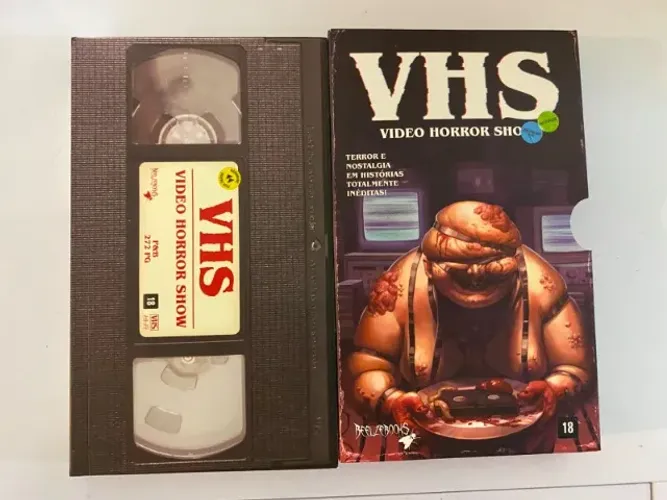 VHS - VIDEO HORROR SHOW - HQ vencedora do HQMIX - COLECIONADOR