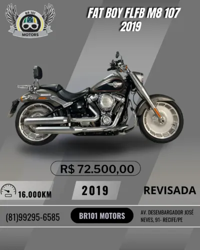 Fat Boy FLFB 2019 16.000km rodados
