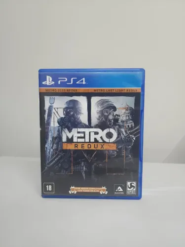 Metro Redux (Metro 2033 + Metro: Last Light) PS4 Mídia Física Original - Perfeito Estado