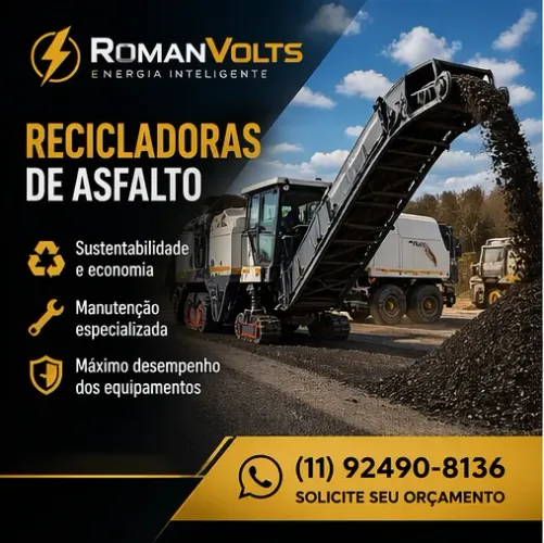 MANUTENÇÃO INDUSTRIAL | USINAS DE ASFALTO | HIDRÁULICA E ELÉTRICA