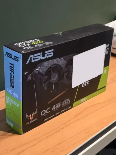 PLACA DE VIDEO ASUS GEFORCE GTX 1650 TUF GAMING OC EDITION 4GB GDDR6 TUF