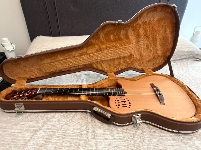 Violão Godin Multiac ACS Nylon Natural SG - Lindo + hard case