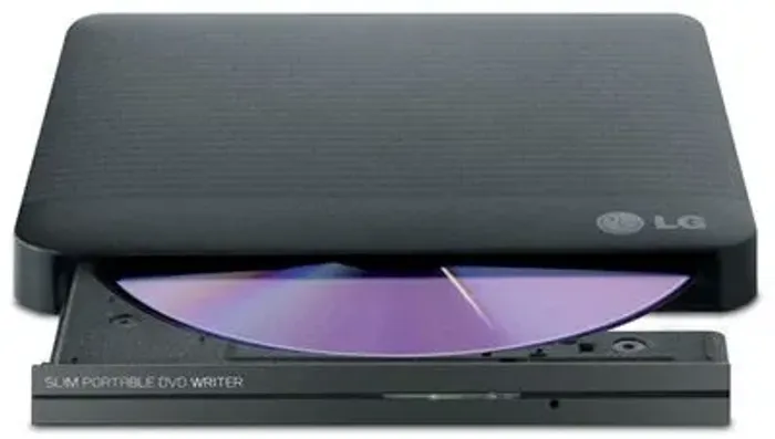 Dvd portátil LG le CD e DVD e gravadora
