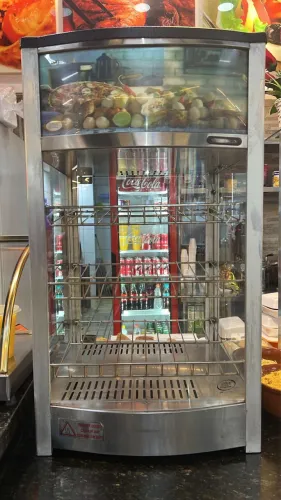 ESTUFA VAPOR CURVA COM 9 BANDEJAS SELF SERVICE TITÃ