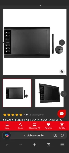 Mesa Digitalizadora Zinnia Momentum MT1060