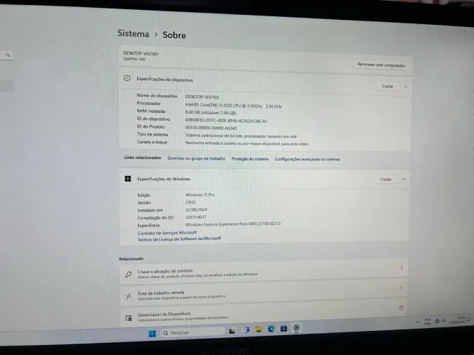 Computador Dell i3
