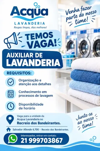 Auxiliar de Lavanderia