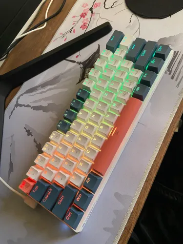 Teclado Mechenike k500 b61 novo