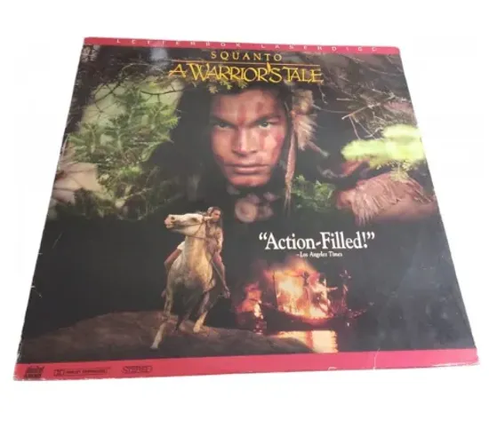 Laserdisc LD Squanto: A Warrior's Tale (1994) - Disney - Letterbox - Ótimo Estado