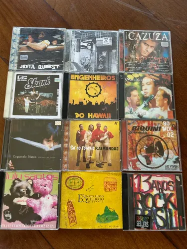 CDs rock nacionais diversos R$ 15 cada 
