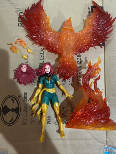 Marvel Legends Fênix Jean Deluxe Xmen