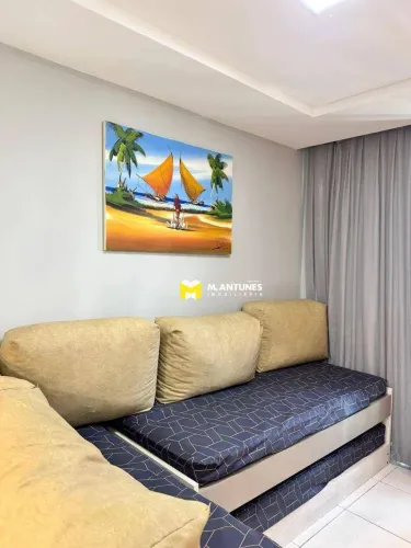 Apartamento com 1 dormitório para alugar, 35 m² por R$ 3.200,00 - Muro Alto - Ipojuca/PE