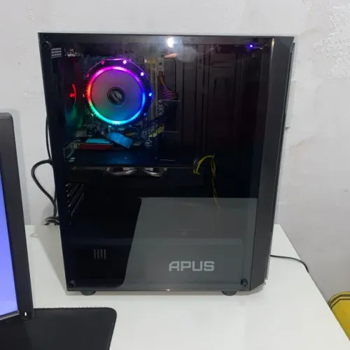 PC Gamer + Monitor Dell | i7 / RX 580 8GB / 16GB / SSD 480GB