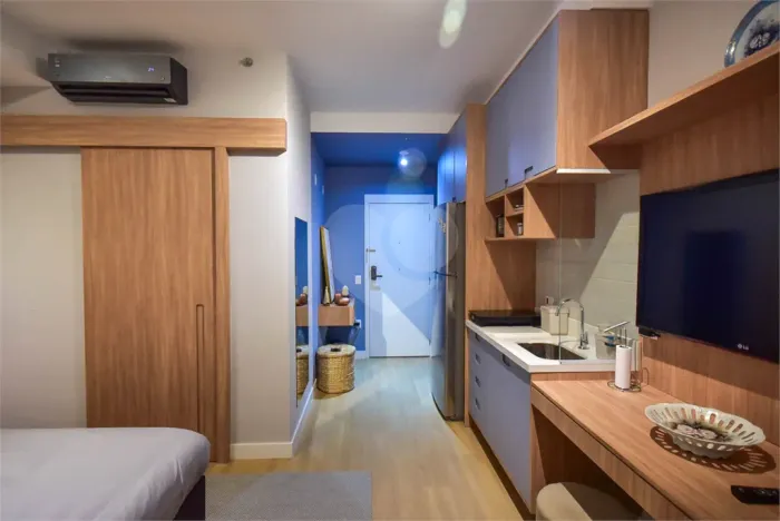 Studio à venda com 1 suíte no condomínio Highlights Campo Belo Studios, São Paulo - SP
