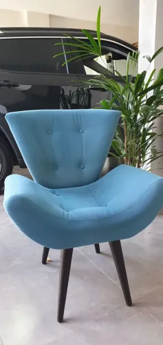 Poltrona Azul Turquesa
