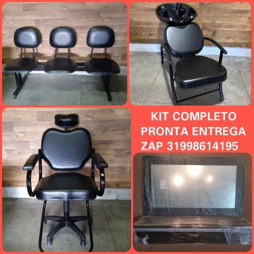 kit completo para montar seu salao