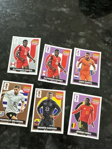 Figurinhas extra Copa 26