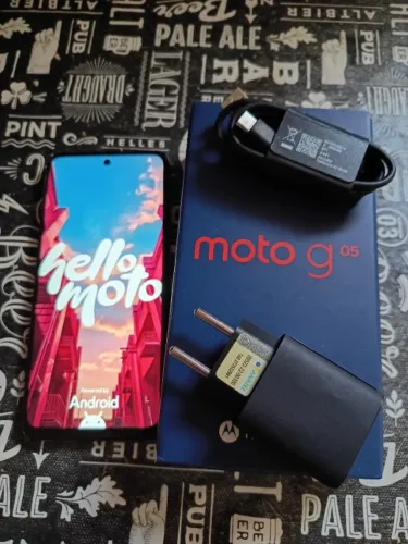 Vendo celular Motorola moto g05 128gb