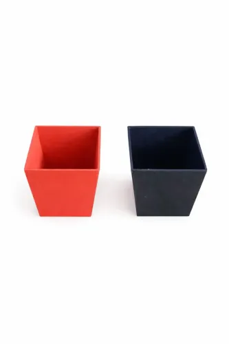Kit Cachepôs Vasinhos Porta Lápis MDF Decoração 