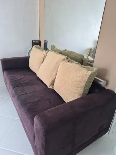 Sofá marrom