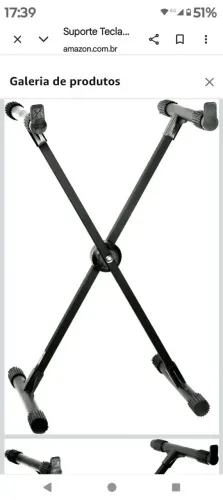 Suporte para teclado musical