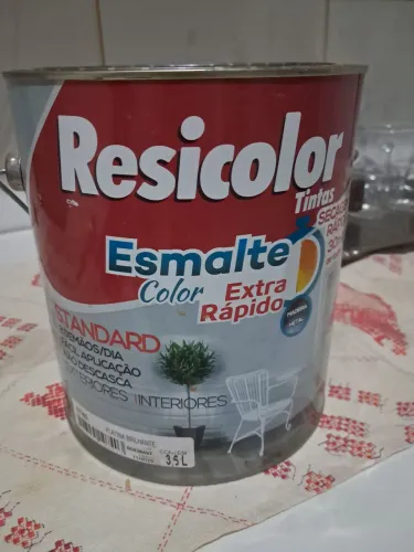 Tinta esmalte platina brilhante 3.600L