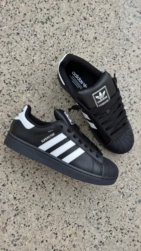 Tênis Casual Adidas Superstar XLG Preto/Branco Masculino Disponível 37 AO 43 A Pronta Entr
