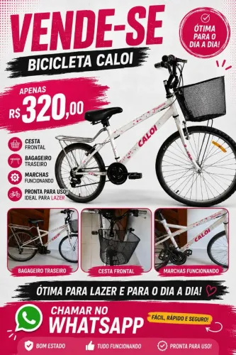 Bicicleta Caloi