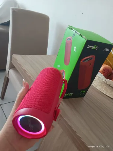 Caixinha de som 