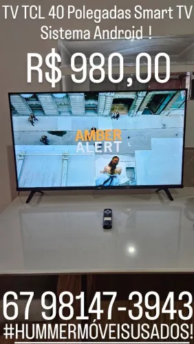 Vende - Se TV TCL 40 Polegadas Smart TV Sistema Android !