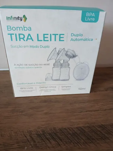 Bomba Elétrica para tirar leite dupla