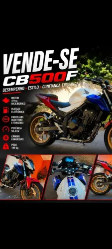 CB 500 F ZERA FINO TRATO LINDA