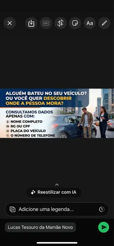 Alguém bateu no seu carro e quer descobrir