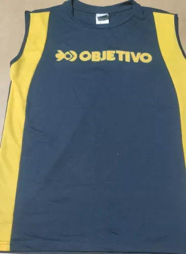 Regata unissex Colégio Objetivo.