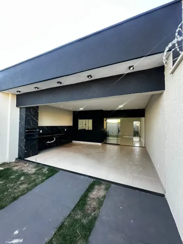 Casa moderna à venda - 3 QUARTOS 1 SUITE Residencial Santo Hilário